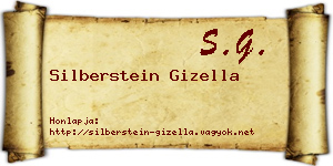 Silberstein Gizella névjegykártya